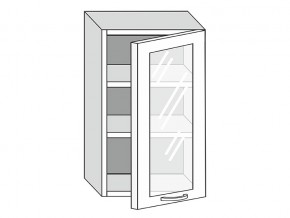 19.50.3 Шкаф настенный (h=913) на 500мм с 1-ой стекл. дверцей в Верхней Салде - verhnyaya-salda.magazinmebel.ru | фото