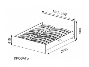 Кровать 1600х2000 ортопедическое основание в Верхней Салде - verhnyaya-salda.magazinmebel.ru | фото