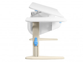 Парта трансформер СУТ.44 с боковой полкой бежевый в Верхней Салде - verhnyaya-salda.magazinmebel.ru | фото - изображение 2